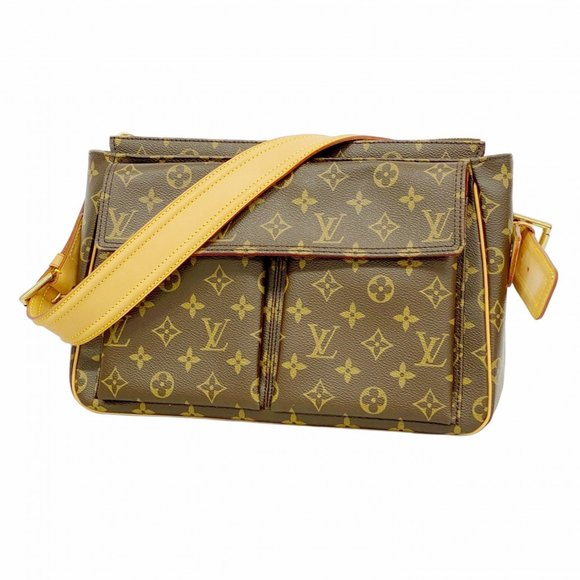 Louis Vuitton Monogram Viva Cite GM Shoulder Bag M51163 Brown Women's - Picture 1 of 9